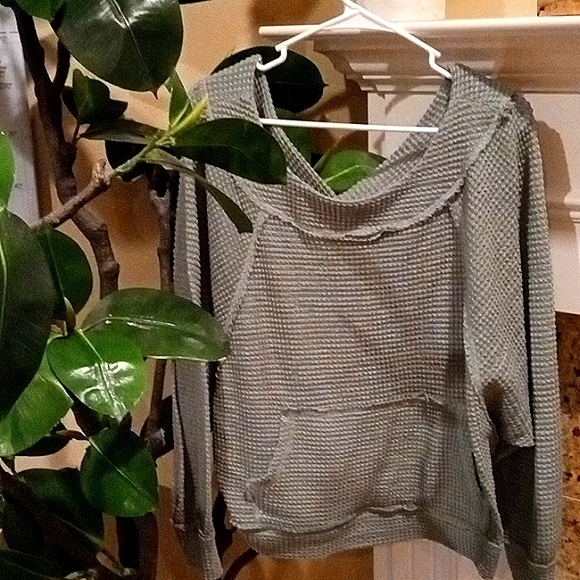 La Miel mint green sweater women - Picture 2 of 5